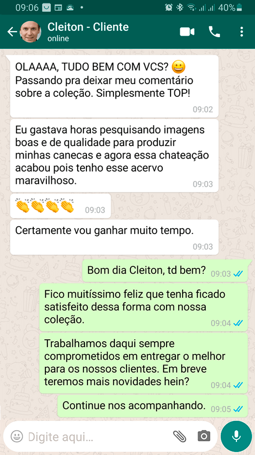 Depoimento Cliente Zap